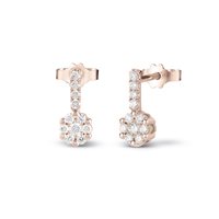 Orecchini Bliss Donna in Oro rosa Diamante 0.22 Ct 20095522 - 20095522